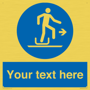 Custom Alighting from a toboggan to the right